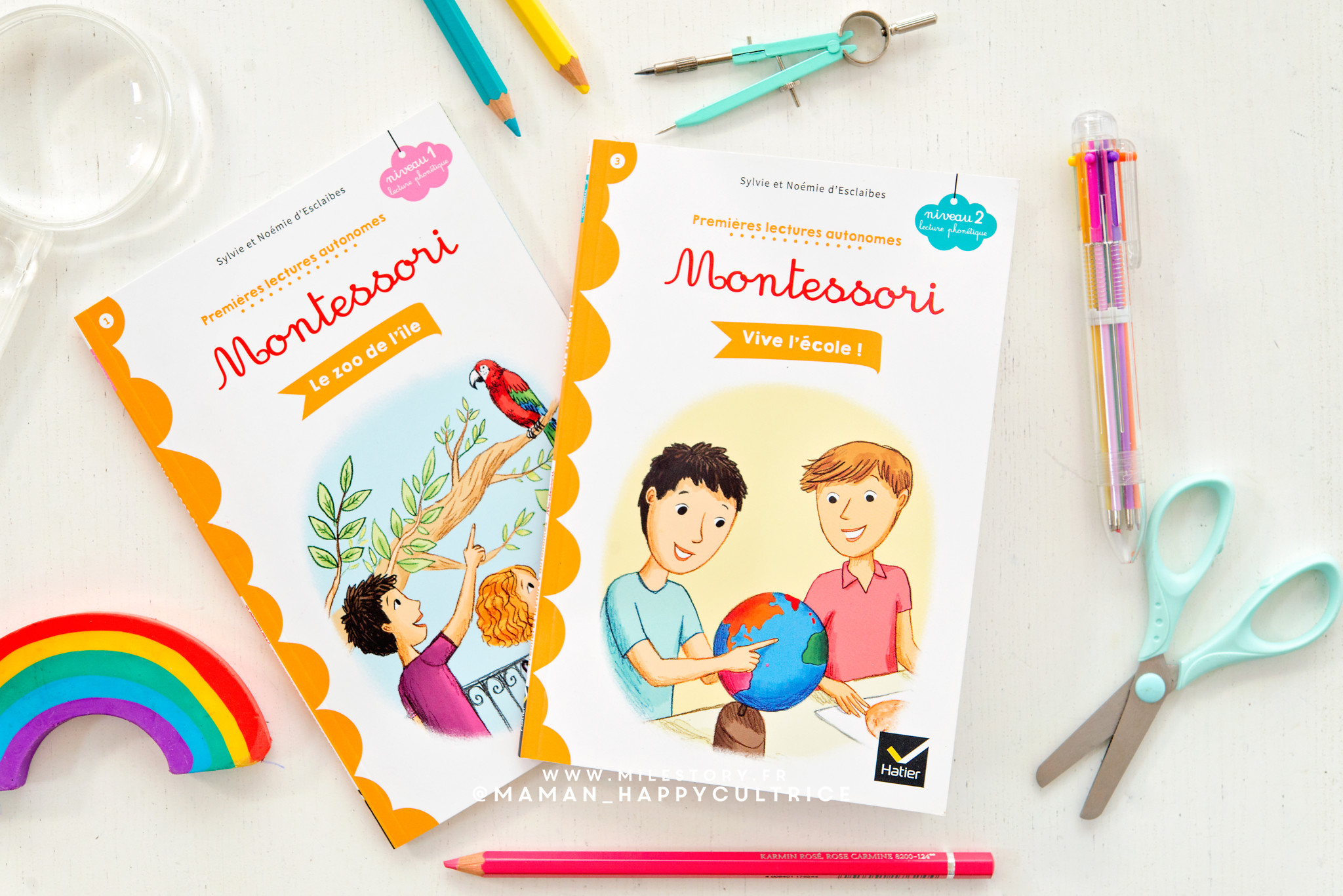 Mes premières lectures Montessori Retour à l'école : une histoire pour les  lecteurs débutants (CP/CE1) - Apprendre, réviser, mémoriser