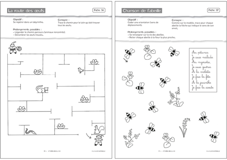 Fiches Moyenne Section Maternelle à Imprimer - Milestory.fr Fiches D ...